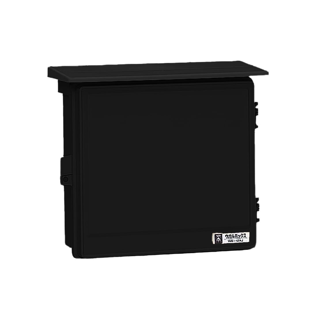 取寄品】 WB-12 ウオルボックス 屋根付 ヨコ型 防雨ボックス 7色 木板