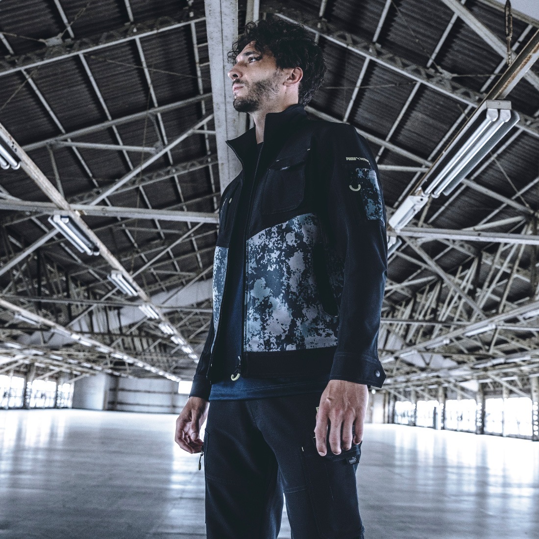 SALE 【即配】作業ウェアPUMA ワークジャケット PW-3011A 防汚 撥水 