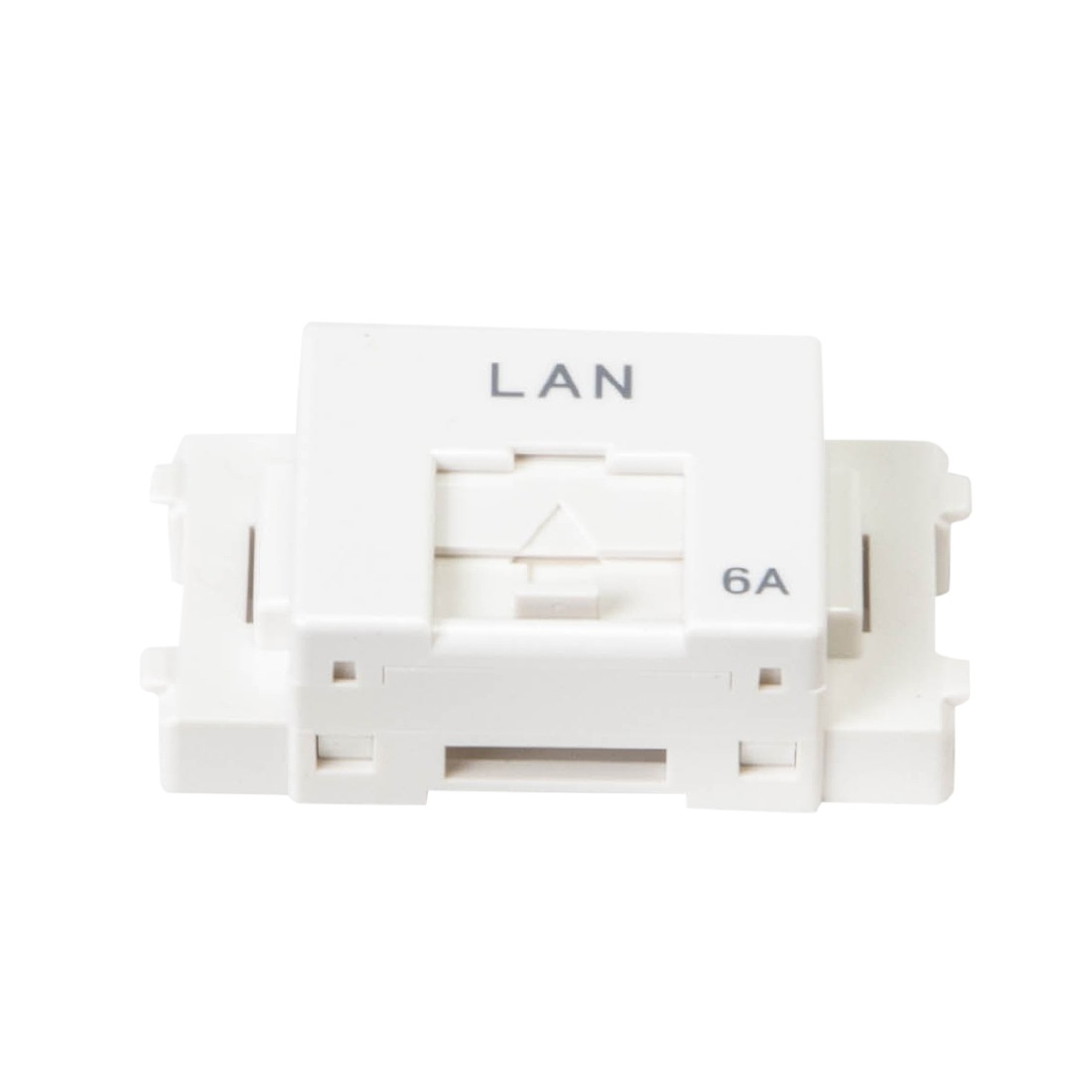 LANモジュラージャック LWU-110-6A 10個入り✖️5セット 即配】LWU-110-6A 10個/1箱 CAT6A単線LAN対応 埋込LANコンセント 110