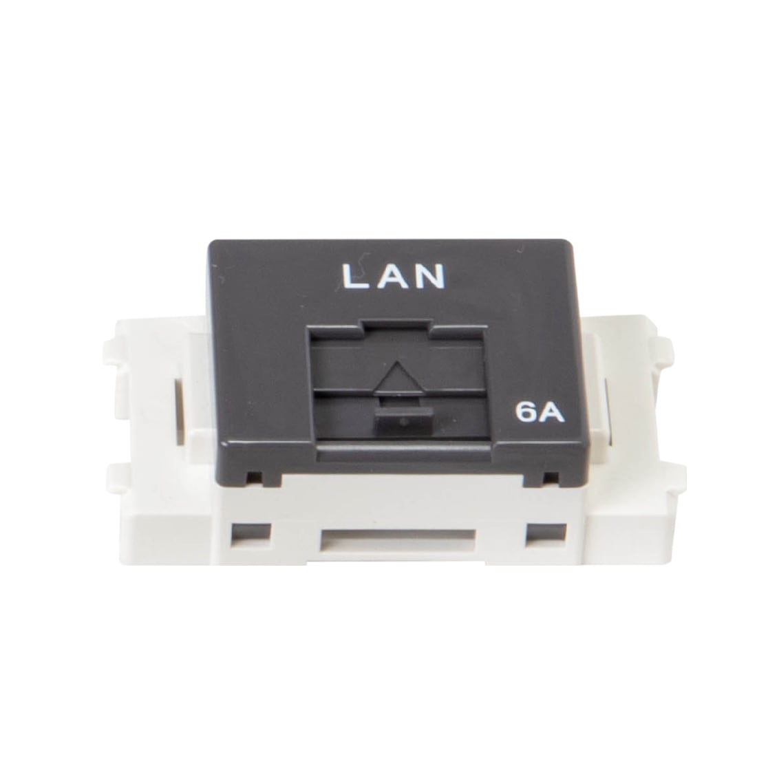 即配】LWU-110-6A 10個/1箱 CAT6A単線LAN対応 埋込LANコンセント 110