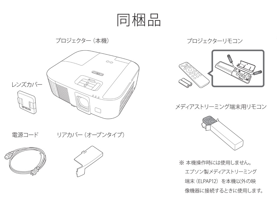 レンタル】プロジェクター EPSON EH-TW6250 4K - プロジェクター