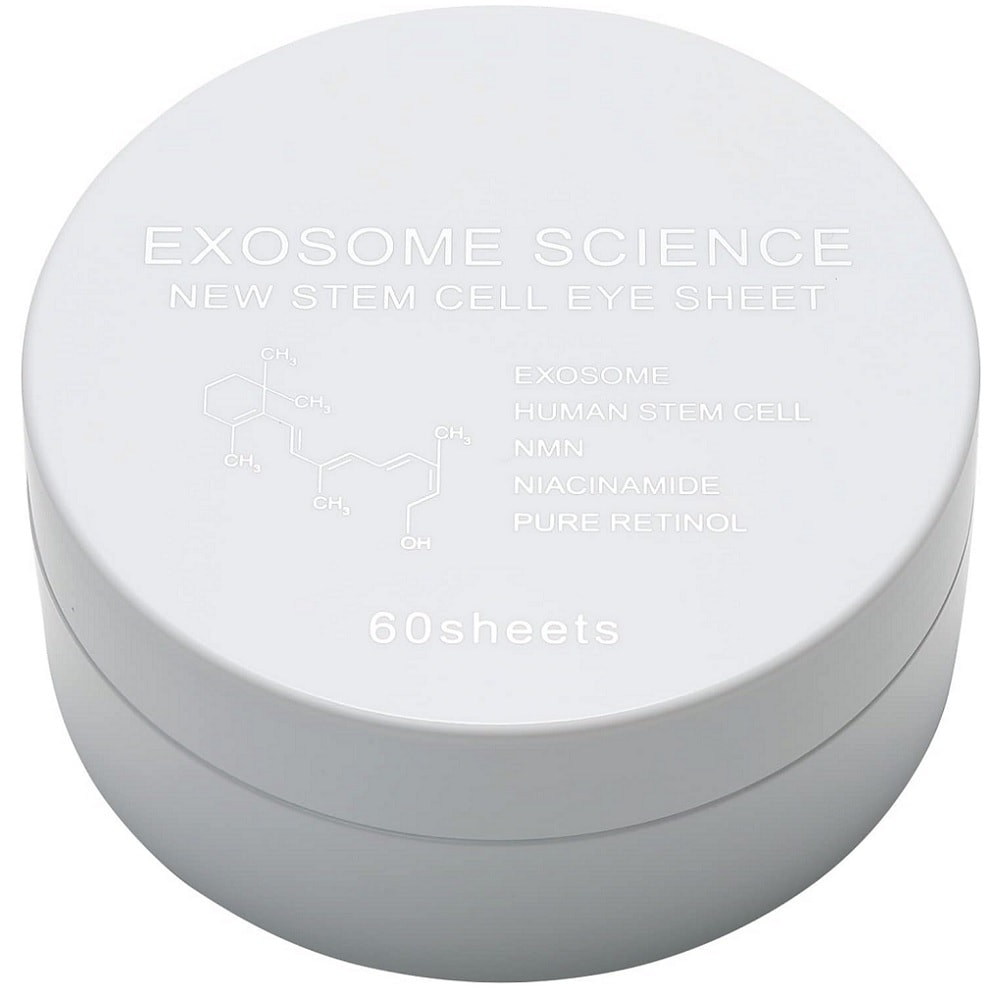 P027 EXOSOME SCIENCE エクソソーム サイエンス ニューステムセル アイシート 60枚入(白) ×60個