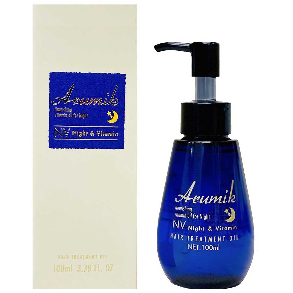P027 アルミック ヘアオイル ナイト&ビタミン 100ml  ×72個