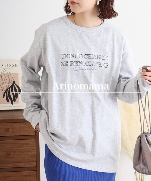 P000【値下げ】【取寄せ】度詰め天竺 プリントロンT（F2-Am09）