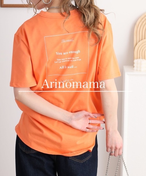 P000【値下げ】【取寄せ】バックプリントTシャツ（F2-Am27）