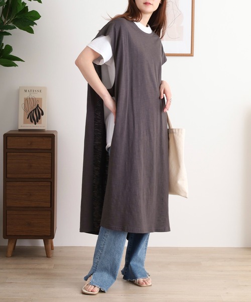 P000【値下げ】【取寄せ】スラブ ロングジレ（F2TK-Am31）