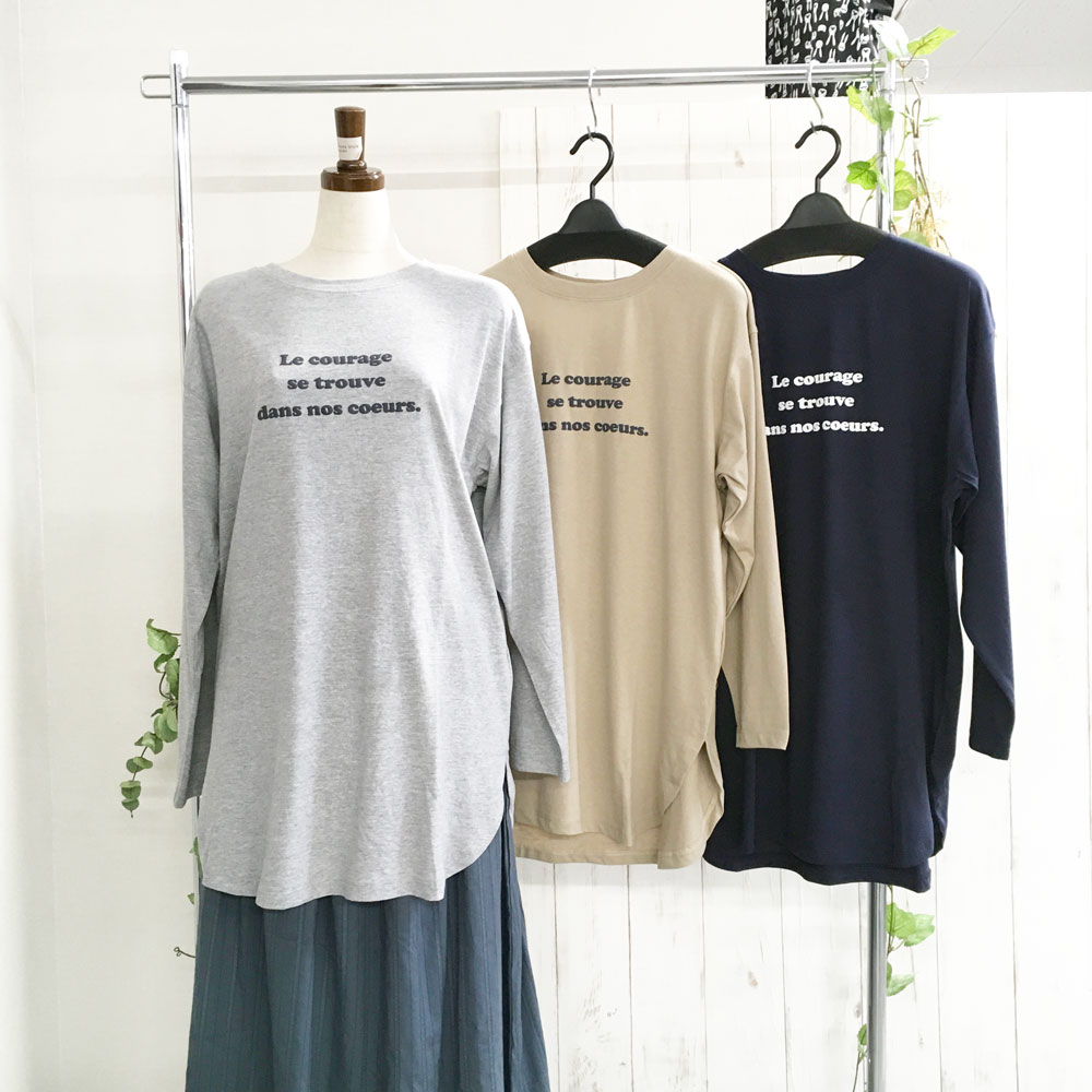 P000 長袖チュニックTシャツ（F2KA-881149）