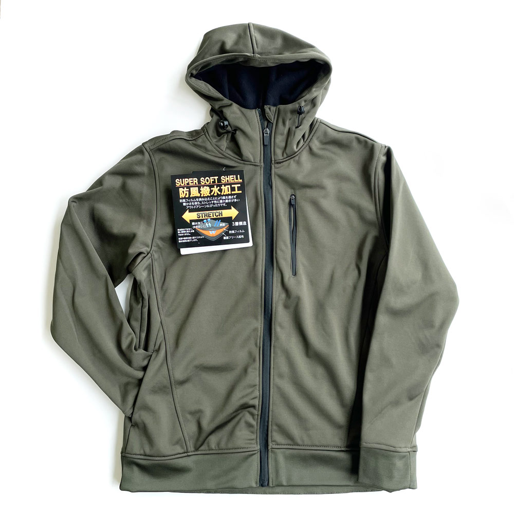 P000 DM-60039 紳士防風加工　パーカージャケット ×15入