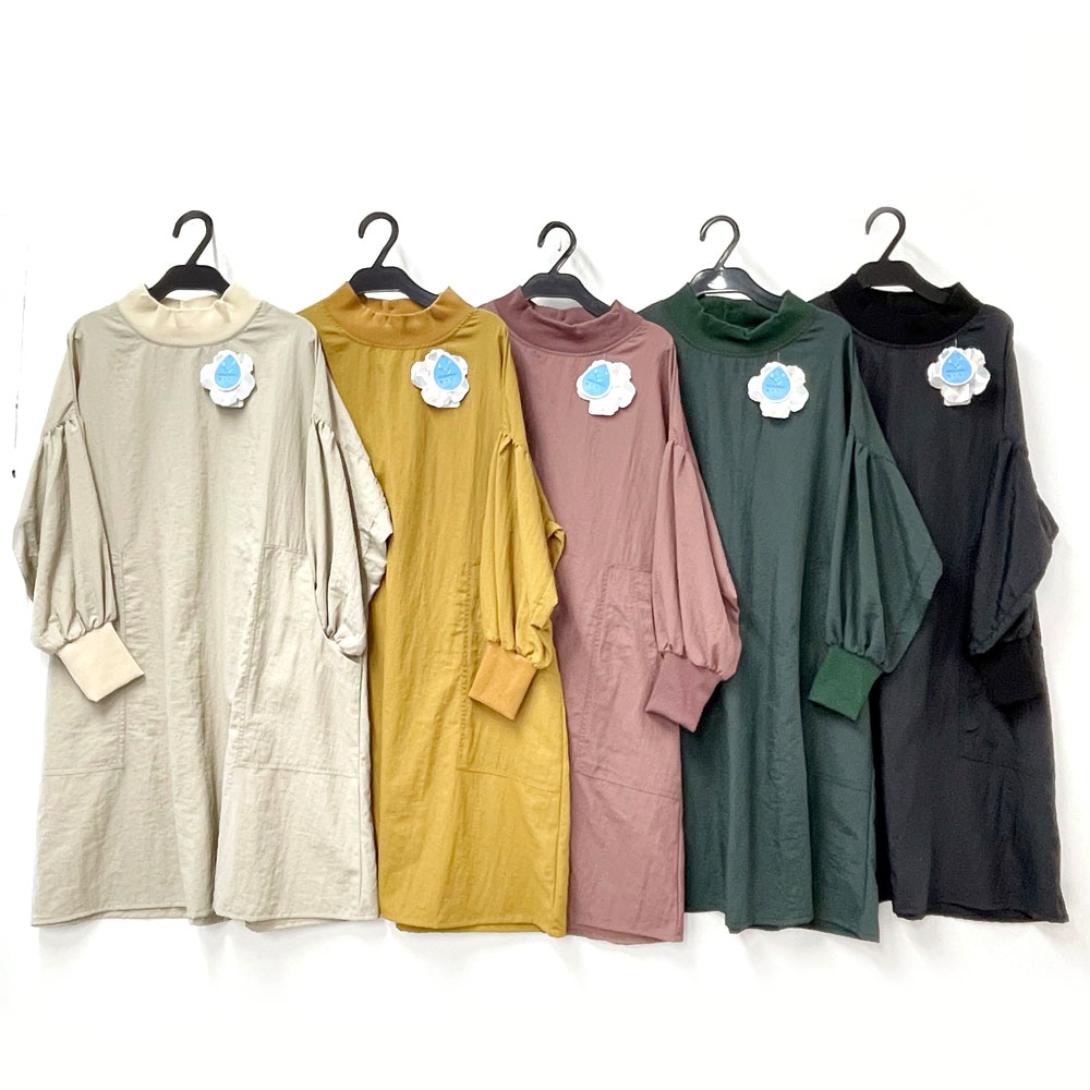 P000  【撥水加工】ナイロン ロングかっぽう（75-907673）