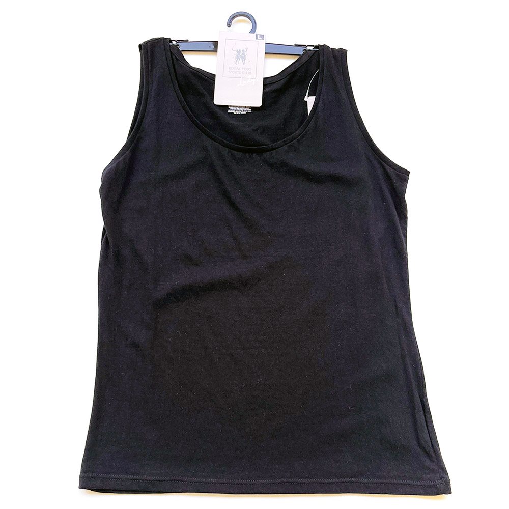 P001 DM-30040 婦人ロイヤルポロ綿１００％タンクトップ ×20入