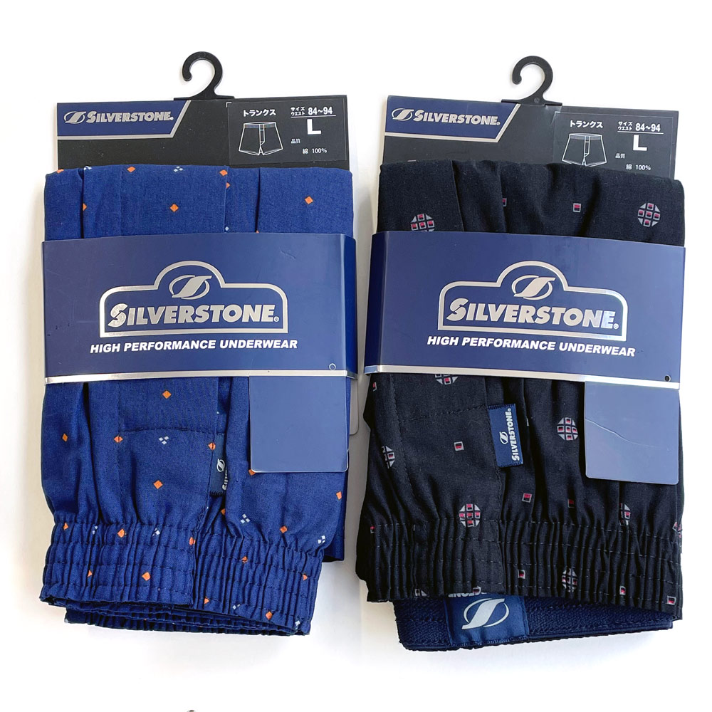 P001 DM-33591【定番】紳士ＳＳプリントトランクス１Ｐ ×60入