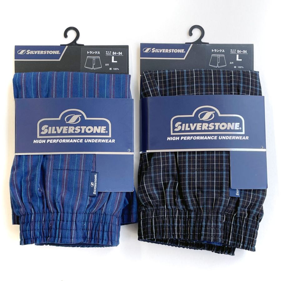 P001 DM-33592【定番】紳士ＳＳ先染めトランクス１Ｐ ×60入