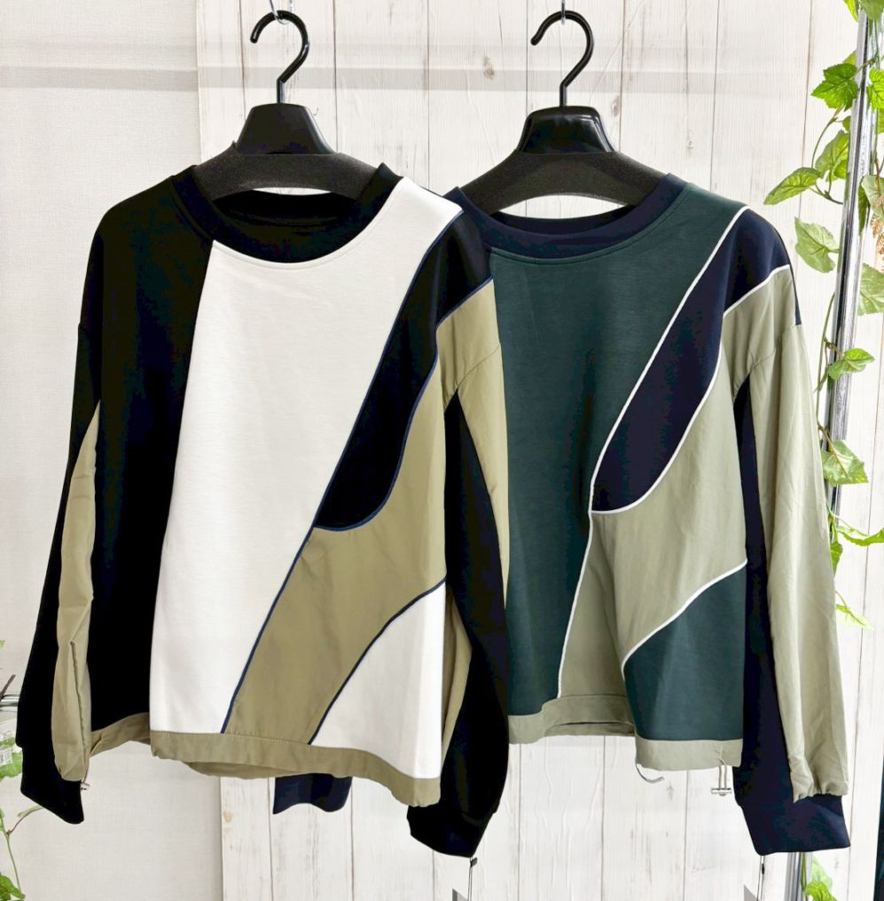 P000  【SOLDYLAN】ドロスト付ラバープリントクルーネックT（F5-25932）