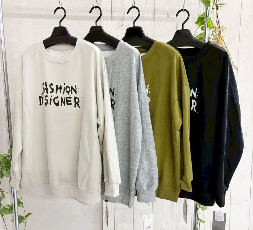 P000  【SOLDYLAN】ロゴスウェットトレーナー（F5-25937）