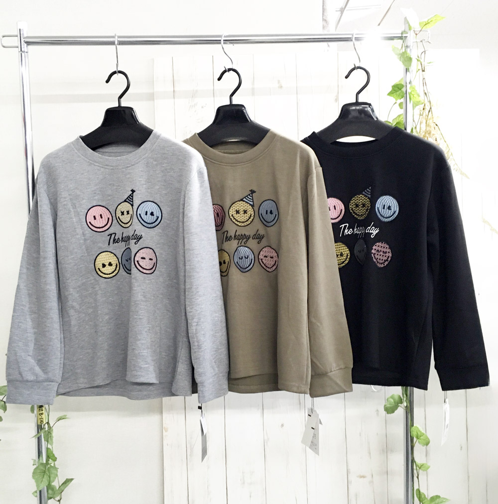 P000  【SOLDYLAN】にこちゃん刺しゅうPO（F5-25919）