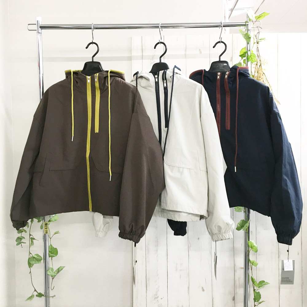 P000  【SOLDYLAN】配色切り替えフード付きジャンバー（F5-25933）