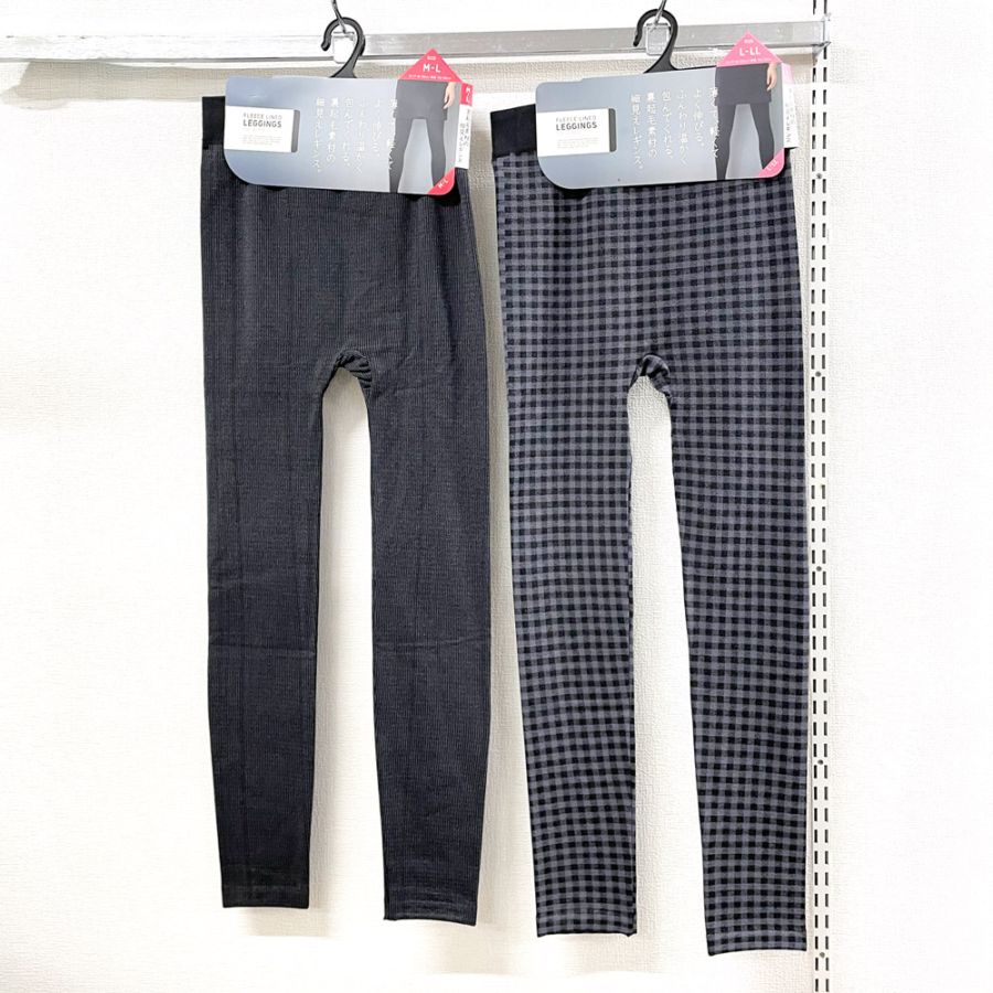 P000【細見え】裏起毛レギンス（07-21092）