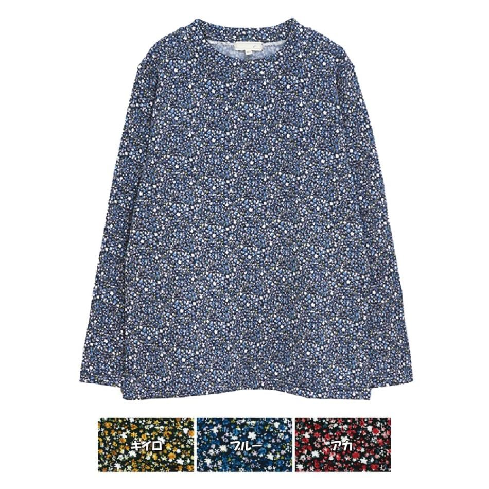 P000 AW1654 長袖裏起毛プリントPO 6枚組