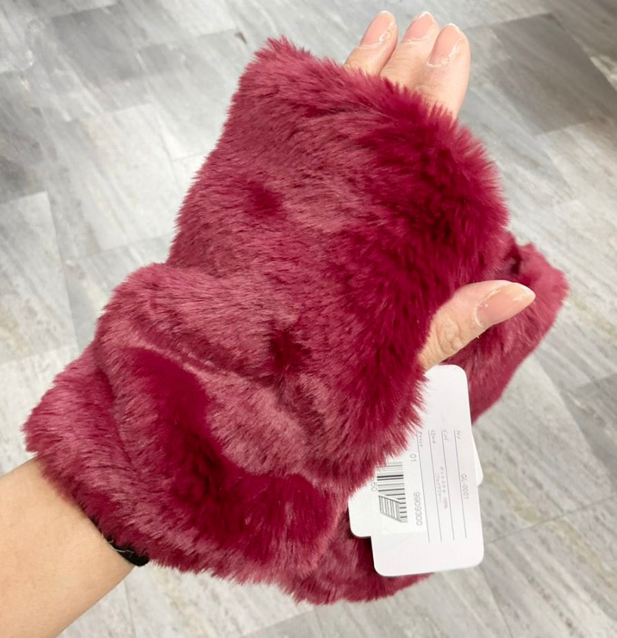 P000  【取寄せ】エコファー ハーフグローブ（48-GL0001）