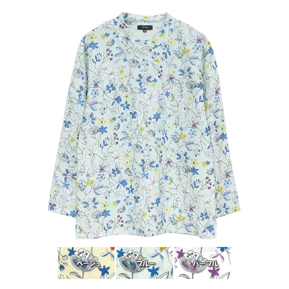 P000 SS-0036 長袖 プリントプルオーバー 6枚組