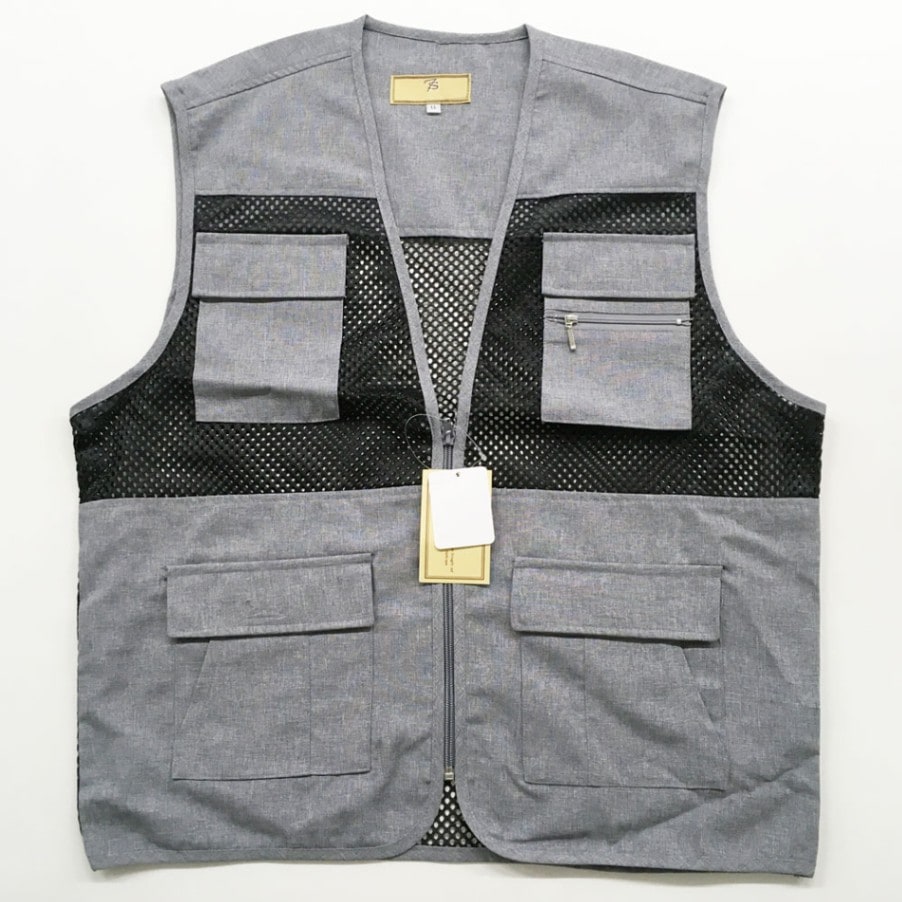 P000 紳士 合繊メッシュベスト ×20入（DM-61040）