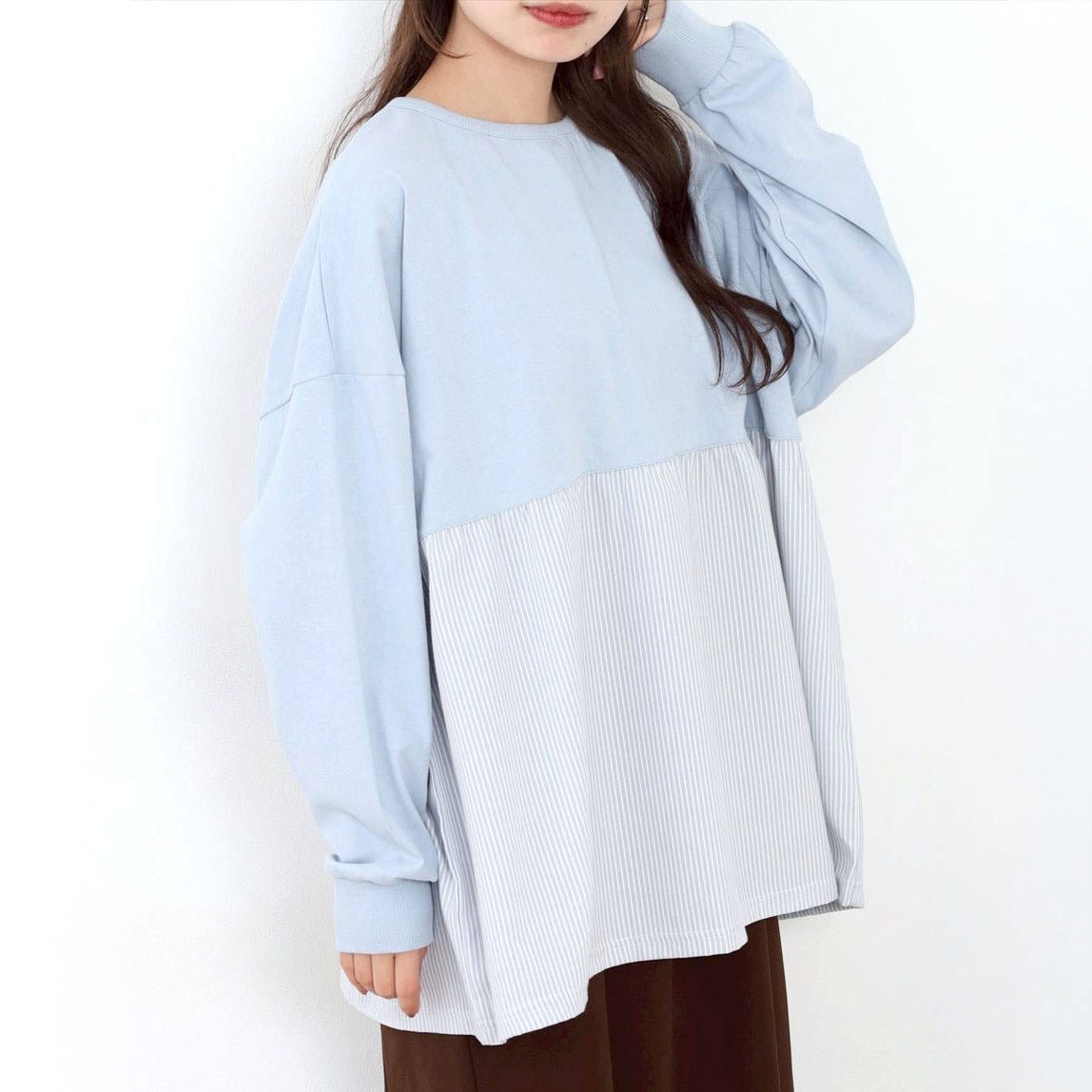 P000  【取寄せ】ドッキングデザインロンT（F2TK-Am09）