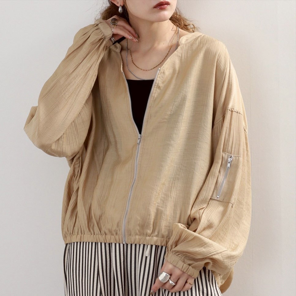 P000  【取寄せ】シャツブルゾン（F2TK-Am12）