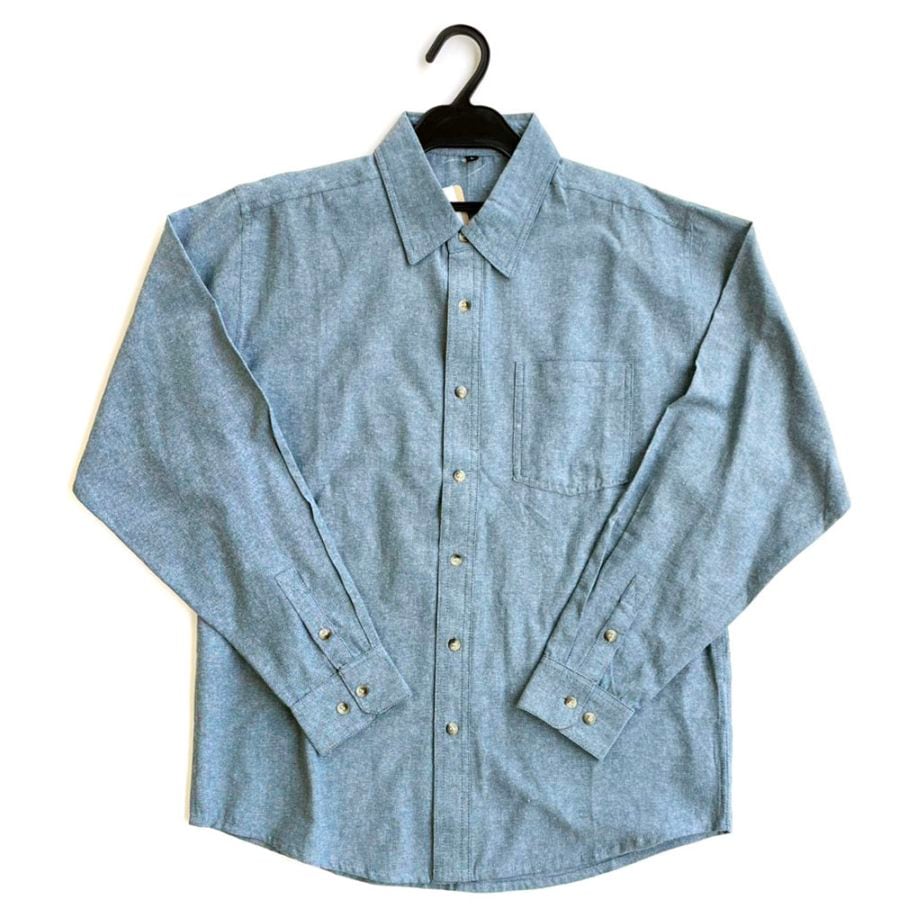 P000 DM-61026 【2/末～】紳士ダンガリーシャツ ×30入