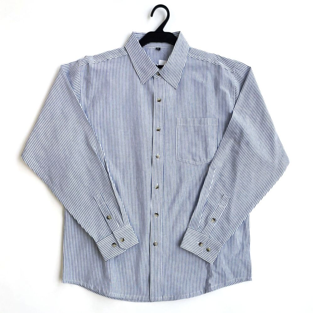 P000 DM-61027 【2/末～】紳士ヒッコリーシャツ ×30入