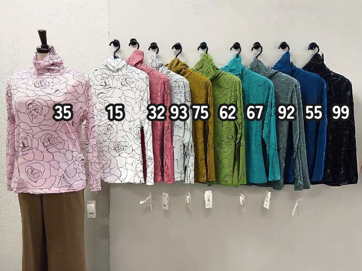 P000  身頃二重 バラ線画メッシュインナー（F3Y-KTA29）