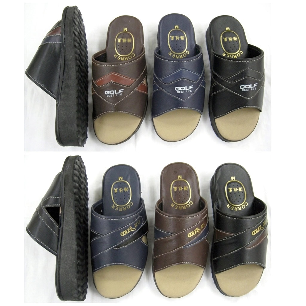 P000  紳士サンダル 2型込み (KHC839・841)20足組 