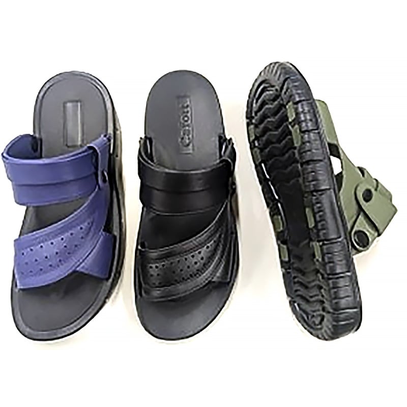 P000  紳士 EVAサンダル PVC底(DS-8844)20足組 