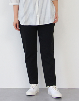 P000【ironohi】クールストレッチ テーパードパンツ（75-23366）