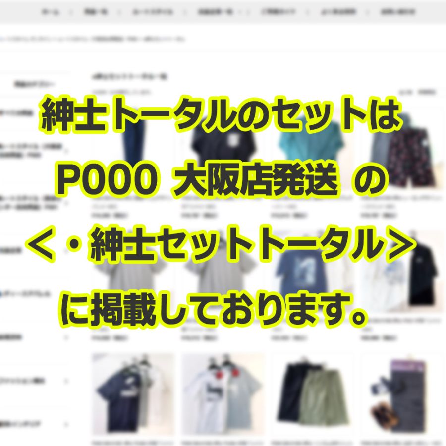 P001 DM-60000 紳士セットトータル