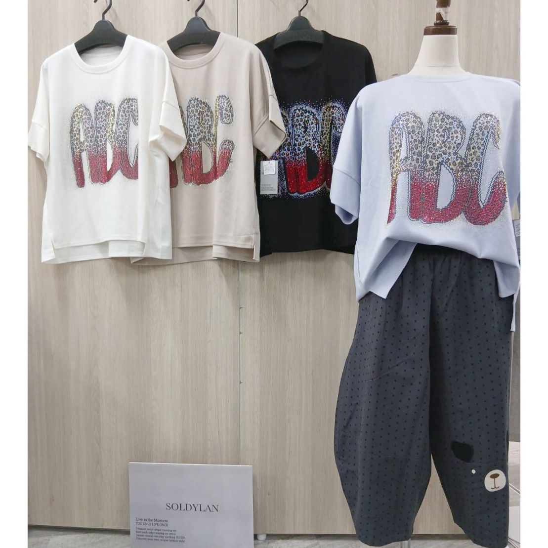 P000【SOLDYLAN】ハピスカットソー（F5-26095）