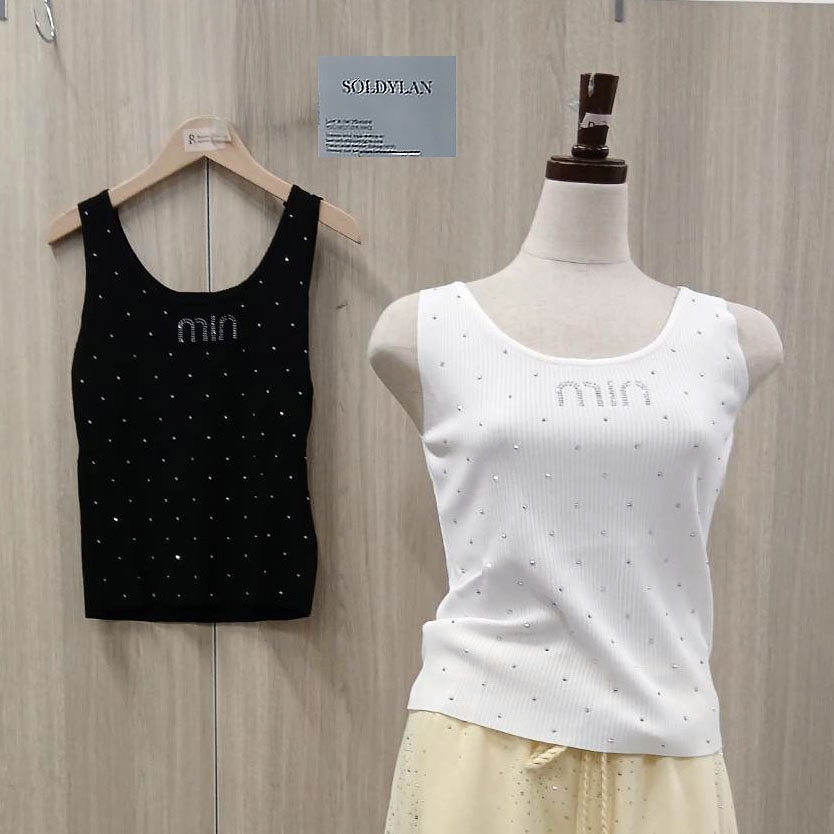 【SOLDYLAN】ハピス付きリブタンク（min）