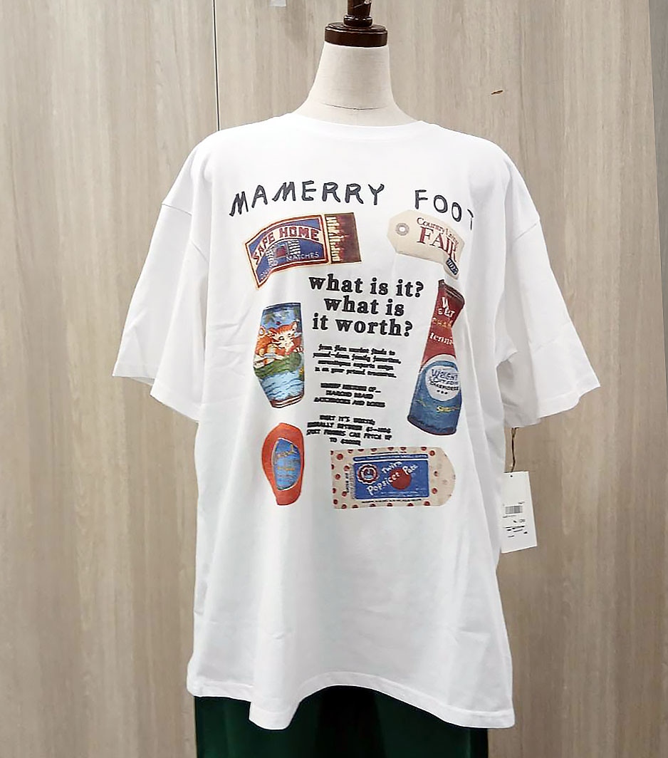 P000【SOLDYLAN】前身プリント BIGTシャツ（F5-26211）