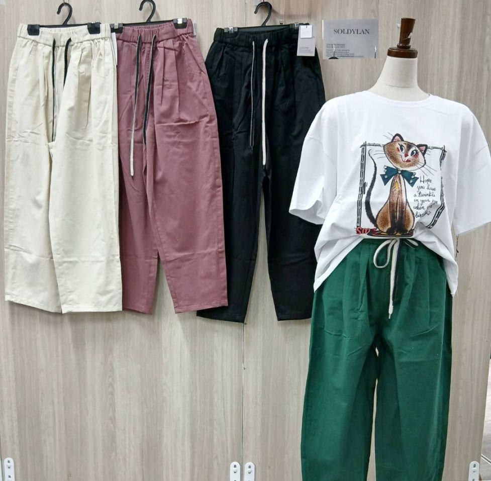 P000【SOLDYLAN】ツイル コクーンパンツ（F5-26226）