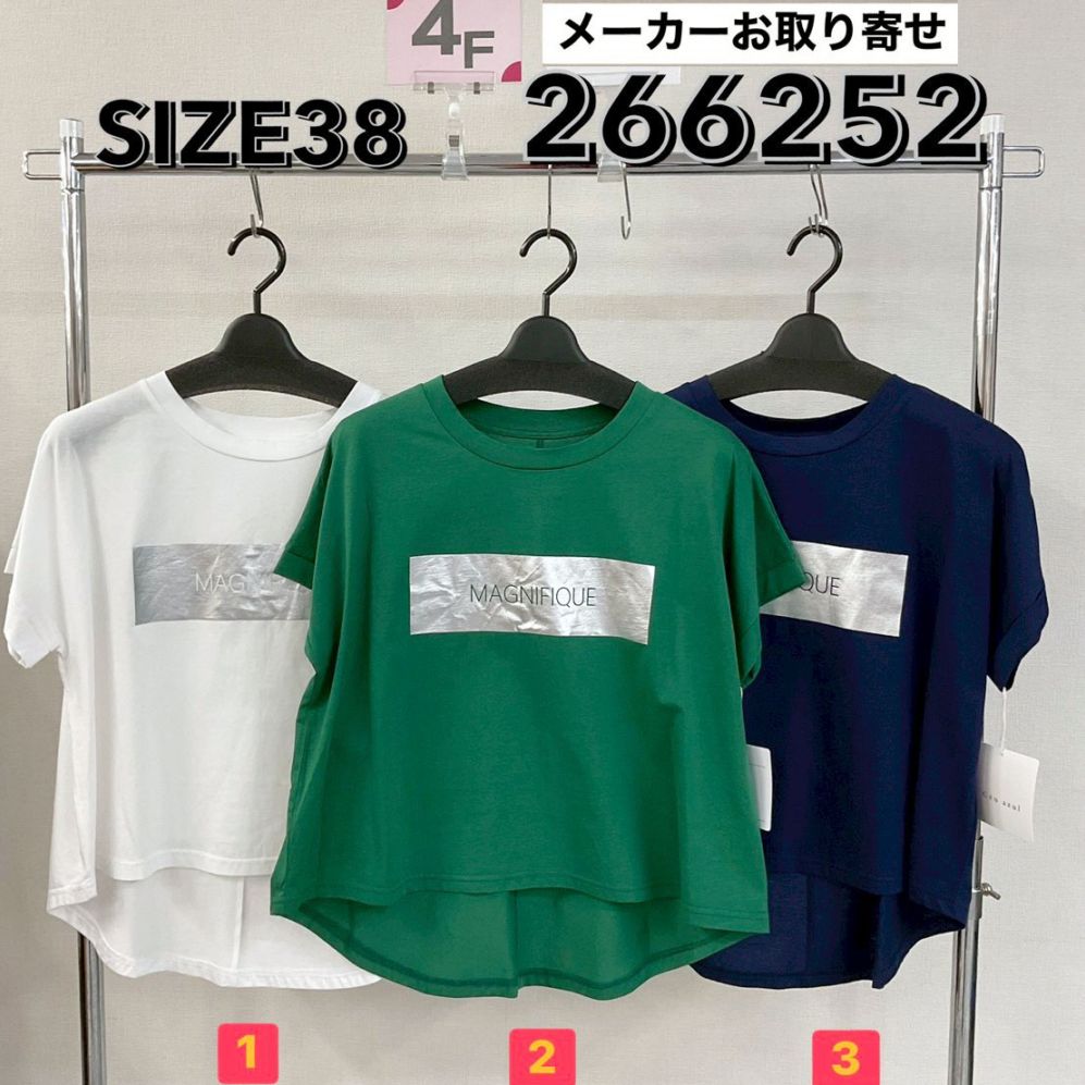 P000【取寄せ】胸箔Pt デザインカットソー（48-266252）