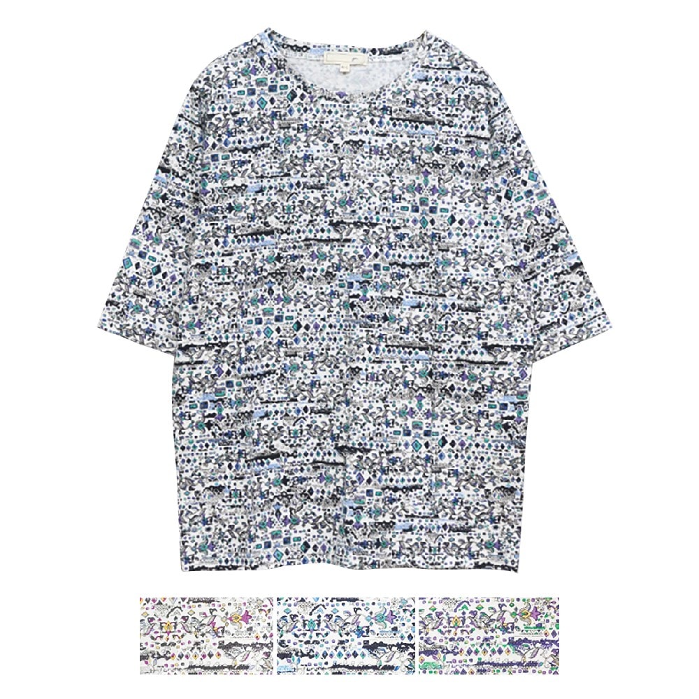 P000SS-0179L 【大寸】五分袖綿１００％Tシャツ(930894LL) 6枚組