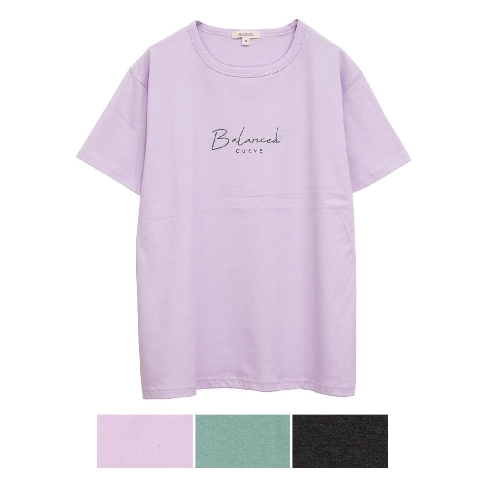 P000SS-0189 半袖英字プリントTシャツ(530017) 6枚組