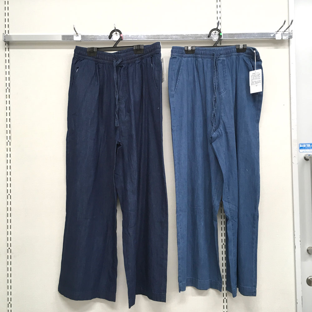 P000 デニムワイドパンツ（F2KA-888280）