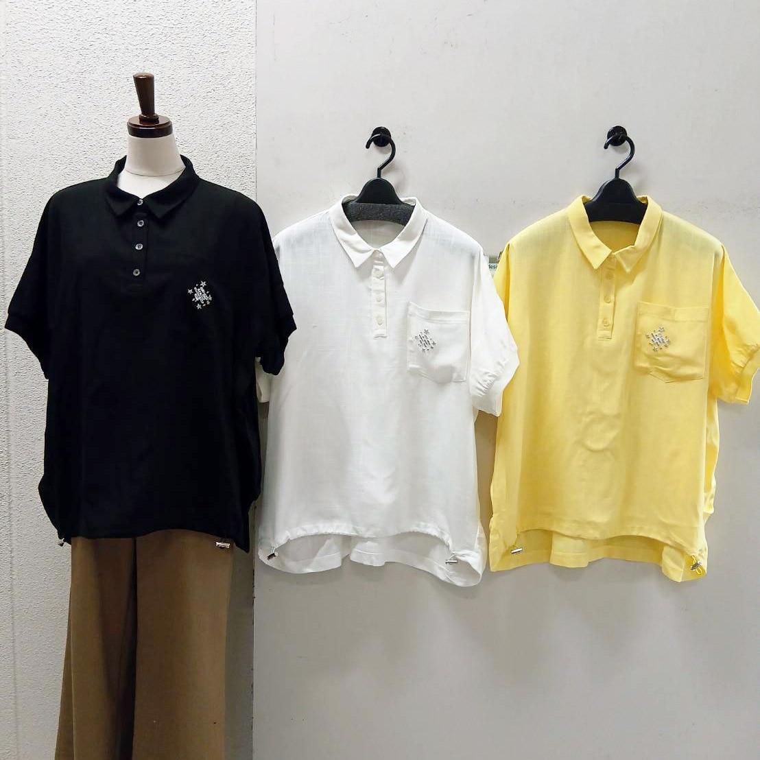 P000 【値下げ】裾スピンドル デザインポロシャツ（F3Y-04264838）