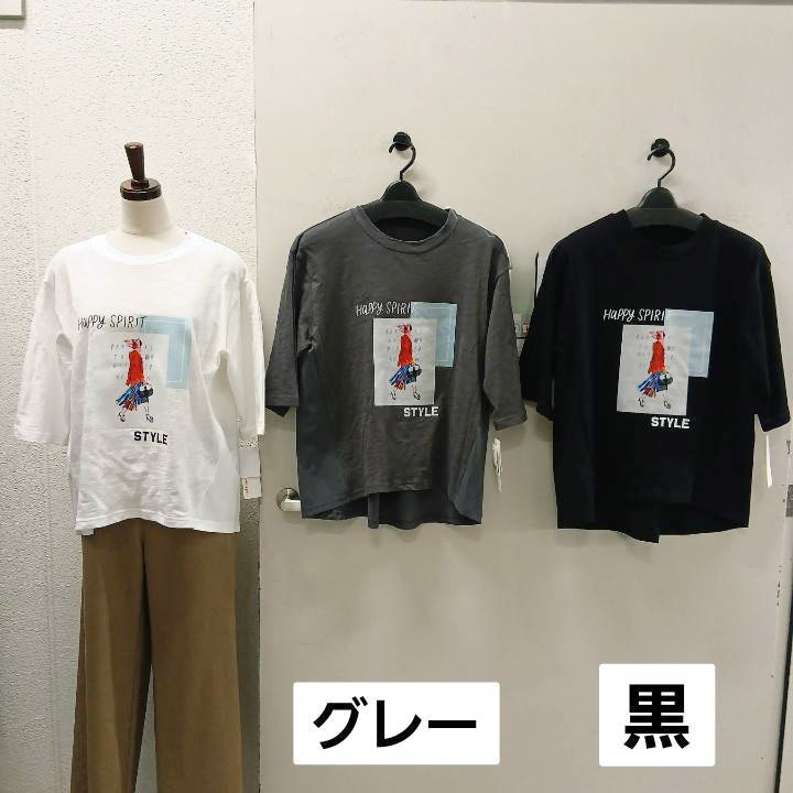 P000 おしゃれ女子Pt Tシャツ（F3Y-04264852）