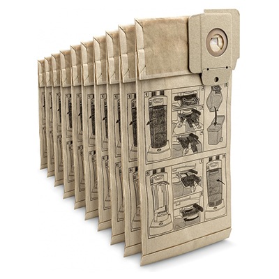 ケルヒャー 布製フィルターバック 69043160(7941986) ケルヒャー ペーパーフィルターバック(10枚入) 6.904-294.0 | 掃除機