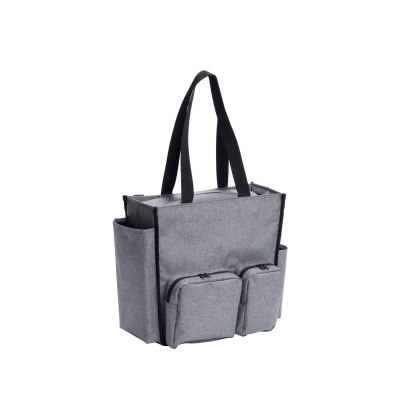 テラモト BMトートバッグS 透明タイプ/ブルーひも DS-233-205-3 1個 [▲][TP] ＢＭトートバッグＨＡＩＫＵＲＯ Ｓ | 株式会社テラモト