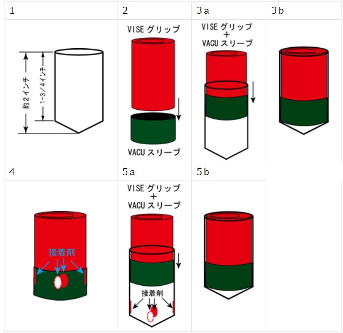VISE VACU（バキュー）システム スリーブ