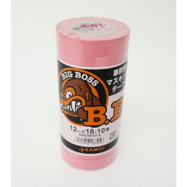 マスキングテープ 12mm幅 10巻パック/ウレタン塗料