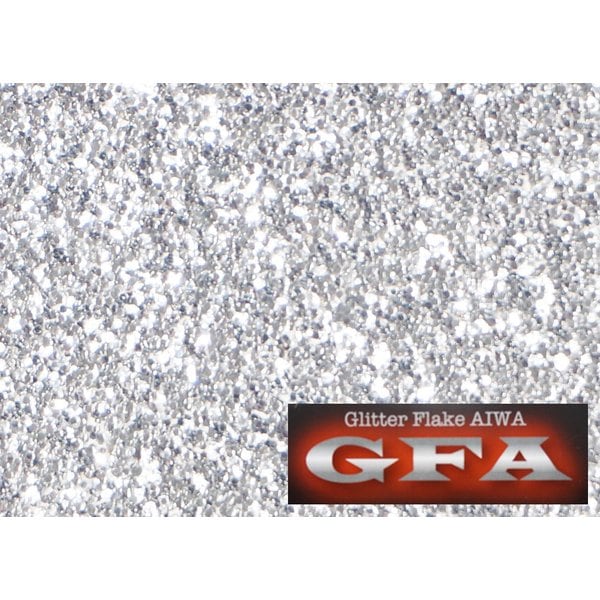 ＧＦＡ グリッター フレーク シルバー 10g / ラメ カスタム ネイル  ヘルメット