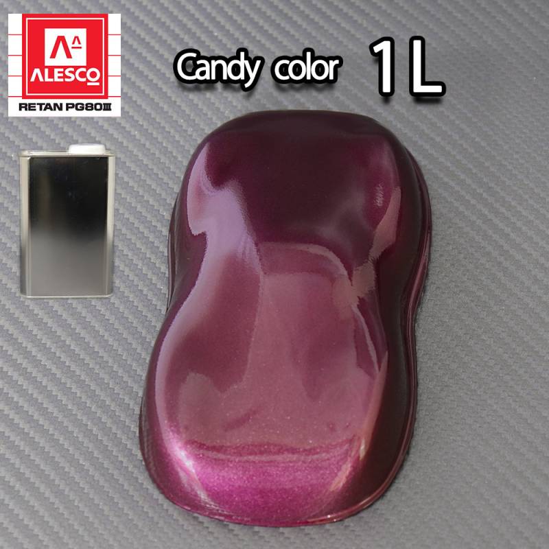 PG80 キャンディーカラー バイオレット 1L /ウレタン 塗料 2液　キャンディバイオレット